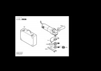 Bosch 0 601 700 003 Gws 7-115 Angle Grinder 230 V / Eu Spare Parts